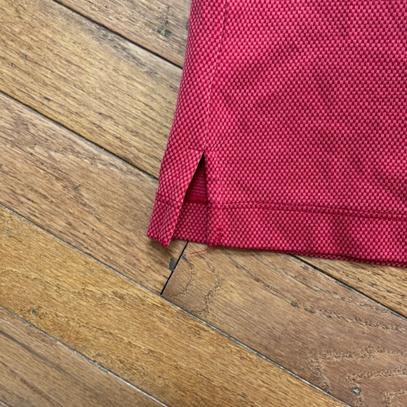 Tommy Bahama Long Sleeve Red Polo Shirt - Picture 4 of 6